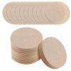 600Pcs Unbleached Coffee Filters, Replacement Round Coffee Filters, Disposable Paper Filters Compatible with Aerobie Aeropress Coffee Filter and Espresso Maker view 1