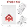 3D Airclean Dust Bags Replacement for Miele FJM Vacuum Compact C2 Compact C1 Complete C1 S241 S290 S300i S500 S700 S4 S6 Series (Pack of 10) with 3 Motor Protection Filters 3 Air.Clean Filters view 3