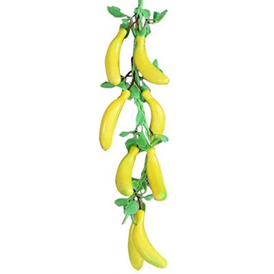 DUO ER Artificial Vine Fruit Vegetable Shape Hanging Vine Artificial Wall Plant (Color : Mint Green)