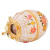 Pop up Case Automatic Toothpick Holder Toothpick Container desktop ornament for Home Decoration(Golden Flower) view 4