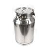 10.5 Gallon Stainless Steel Milk Can, Milk Bucket Wine Pail Bucket Tote Jug Oil Barrel Tea Top Metal Jug, Liter Cans With Sealed Lid Restaurant Canister Silicone Seal view 1