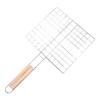 Wakauto Material Bbq Net Clamp Barbecue Clip for Steak Fish Outdoor Barbecue Easy to Clean Camping Picnic view 1