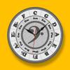 Bass Clef Circle of Fifths Worksheet Wall Clock Home Dcor Music Key Harmony Theory Wall Watch Musician Composer Artist Gift(No Frame) view 3