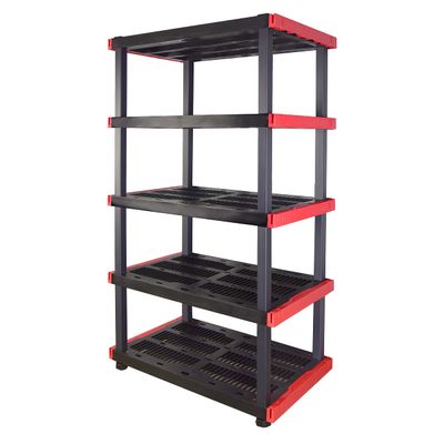 CX Craftsman 5-Tier Highly Durable Storage Rack, 5 Shelves That Support up to 200lbs/shelf, Organization and Storage, Weather-Resistant Design, Easy Assembly, American Made (72.3H x 40W x 24D)