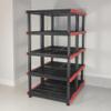 CX Craftsman 5-Tier Highly Durable Storage Rack, 5 Shelves That Support up to 200lbs/shelf, Organization and Storage, Weather-Resistant Design, Easy Assembly, American Made (72.3H x 40W x 24D) view 2