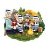 3D Camping Family of 5 Christmas Ornament 2025 Personalized Family Christmas Ornaments 2025 | Camping Tent Personalized Tree Ornaments Customizable Gifts for Holiday Campers Vacation of Five Ornament view 1