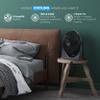 Comfort Zone PowrCurve 20-Inch High-Velocity Fan, Wall Mountable Floor Fan with 3 Speeds, 6-Blade Design, 180 Tilt Adjustment & Wall Bracket  Powerful Airflow for Home, Bedroom, Dorm, or Office view 2