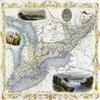 1800's Map West Canada Niagara Ontario Vintage Poster Reproduction (16 X 24 Image Size Paper) view 1
