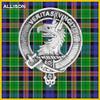 Allison Scottish Clan Stainless Steel 8oz Flask view 2