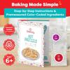 Pretzel Making Kit - Real Cooking Set for Kids Ages 5-12+ with Recipe and Ingredients - Kids Baking Set for Girls & Boys - Great Gift for Family Bonding view 2