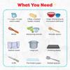 Pretzel Making Kit - Real Cooking Set for Kids Ages 5-12+ with Recipe and Ingredients - Kids Baking Set for Girls & Boys - Great Gift for Family Bonding view 4