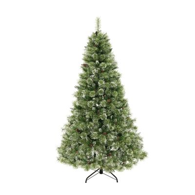 Christopher Knight Home Cashmere Artificial Christmas Tree, Clear Led