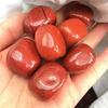 Natural Bulk Gemstone Crystals red Jasper Tumbled Stone for Decoration Decoration 17-22mm 10pcs view 4