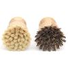 2 Pcs Palm Pot Brush,Bamboo Dish Brush Natural Scrub Brush Coconut Bristles Pot Brushes Dish Scrubber Cleaning Kit for Cleaning Pots,Pans,Kitchen Sink(Palm+Sisal) view 4