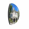 Crystal Fridge Magnets Modesto California USA Travel Souvenir Funny Sticker for Gift Home Decoration Office Whiteboard view 2