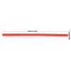 Silicone Oven Rack Cover, Pack of 2, Heat Insulated, Red, 13.78x0.59 Inches, Non-Slip Guards view 2