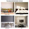 3D DIY Large Wall Clocks for Living Room Decor, Wall Clock Stickers Frameless Mirror Surface Wall Sticker Home Decor Silent Modern Wall Clocks for Bedroom Kitchen Office School Wall Decoration (Gold) view 4
