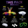 820 pcs Glow Sticks Bulk, Glow in The Dark Party Supplies, Festival Accessories & More, Bulk Party Favors, Camping Games, Party Favors, Emergency Supplies view 2