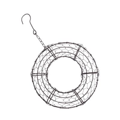 Hemoton Succulent Garland Hook Metal Wire Form Hanger Sturdy Iron Frame Pot for Home Office Decor