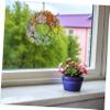 Hemoton Succulent Garland Hook Metal Wire Form Hanger Sturdy Iron Frame Pot for Home Office Decor view 4