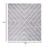 SAFAVIEH Area Rug 8x10 - Adirondack Collection - Large - Dark Grey & Ivory, Modern Geometric Design, Non-Shedding & Easy Cleaning, Ideal for Living Room, Bedroom, Office, Dining Space (ADR251H) view 2