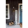 HomeRoots Rustic White Wash Front Porch Welcome Sign view 2