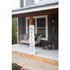 HomeRoots Rustic White Wash Front Porch Welcome Sign view 3