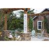 HomeRoots Rustic White Wash Front Porch Welcome Sign view 4