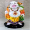 eSplanade Laughing Buddha Statue for Money, Wealth & Good Luck | Resin Home Decor Item for Living Room, Office Table Desk, Shelf | Feng Shui Showpiece, Idol & Figurine | House Warming Gift, 11.5" view 1