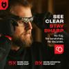 NoCry Anti Fog Safety Glasses for Men and Women  ANSI Z87 Rated, Scratch-Resistant Eyewear with Adjustable Temples and Nose Pad  100% UV Eye Protection view 4
