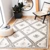 SAFAVIEH Kilim Collection Accent Rug - 3' x 5', Ivory & Black, Handmade Flat Weave Jute, Ideal for High Traffic Areas in Entryway, Living Room, Bedroom (KLM761A) view 1