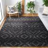 SAFAVIEH Area Rug 8x10 - Adirondack Collection - Large - Dark Grey & Grey, Geometric Trellis Pattern, Non-Shedding & Easy Cleaning, Ideal for Living Room, Bedroom, Office, Dining Space (ADR131F) view 1