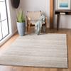 Martha Stewart x SAFAVIEH Area Rug Collection - 4' x 6', Light Grey & White, Non-Shedding & Easy Cleaning, Ideal for Living Room, Foyer, Bedroom, Accent Space (MSR0787F) view 1