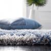 SAFAVIEH Horizon Shag Collection Runner Rug - 2' x 9', Grey & Blue, Modern Abstract Design, Non-Shedding & Easy Care, 2-inch Thick Ideal for High Traffic Areas in Living Room, Bedroom (HZN890G) view 4