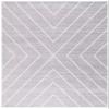 SAFAVIEH Area Rug 8x10 - Adirondack Collection - Large - Grey & Ivory, Modern Geometric Design, Non-Shedding & Easy Cleaning, Ideal for Living Room, Bedroom, Office, Dining Space (ADR251G) view 3