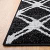 SAFAVIEH Area Rug 8x10 - Adirondack Collection - Large - Black & Light Grey, Trellis Pattern, Non-Shedding & Easy Cleaning, Ideal for Living Room, Bedroom, Office, Dining Space (ADR105F) view 4