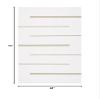 SAFAVIEH Montauk Collection Accent Rug - 4' x 6', Light Green & Ivory, Handmade Flat Weave Boho Farmhouse Cotton Modern Stripe, Ideal for High Traffic Areas in Entryway, Living Room, Bedroom (MTK311J) view 2