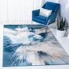 SAFAVIEH Area Rug 8x10 - Lagoon Collection - Large - Beige & Blue, Modern Abstract Design, Non-Shedding & Easy Cleaning, Ideal for Living Room, Bedroom, Office, Dining Space (LGN202B) view 1