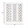 SAFAVIEH Area Rug 8x10 - Moroccan Fringe Shag Collection - Large - Ivory & Grey, Boho Design, Non-Shedding & Easy Cleaning, Plush Thick Pile, Ideal for Living Room, Bedroom, Dining Space (MFG102A) view 2