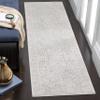 SAFAVIEH Reflection Collection Runner Rug - 2'3" x 16', Light Grey & Cream, Non-Shedding & Easy Cleaning, Ideal for Living Room, Bedroom (RFT670C) view 2