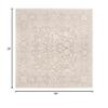 SAFAVIEH Area Rug 3' Square - Reflection Collection - Beige & Cream, Non-Shedding & Easy Cleaning, Ideal for Living Room, Bedroom (RFT667A) view 2