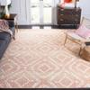 SAFAVIEH Area Rug 8x10 - Adirondack Collection - Large - Rose & Gold, Geometric Trellis Pattern, Non-Shedding & Easy Cleaning, Ideal for Living Room, Bedroom, Office, Dining Space (ADR131Q) view 1