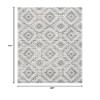 Martha Stewart x SAFAVIEH Area Rug Collection - 4' x 6', Dark Grey & Light Grey, Non-Shedding & Easy Cleaning, Ideal for Living Room, Foyer, Bedroom, Accent Space (MSR0781H) view 2