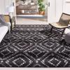 SAFAVIEH Area Rug 8x10 - Adirondack Collection - Large - Black & Ivory, Geometric Trellis Pattern, Non-Shedding & Easy Cleaning, Ideal for Living Room, Bedroom, Office, Dining Space (ADR131A) view 1
