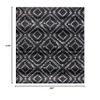 SAFAVIEH Area Rug 8x10 - Adirondack Collection - Large - Black & Ivory, Geometric Trellis Pattern, Non-Shedding & Easy Cleaning, Ideal for Living Room, Bedroom, Office, Dining Space (ADR131A) view 2
