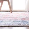 SAFAVIEH Washable Rug Serapi Collection - 8' x 10', Rust & Blue, Slip Resistant & Easy to Clean, Ideal for Living Room, Bedroom, Dining Space (SEP553P) view 4