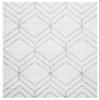 SAFAVIEH Area Rug 8x10 - Adirondack Collection - Large - Grey & Blue, Modern Geometric Design, Non-Shedding & Easy Cleaning, Ideal for Living Room, Bedroom, Office, Dining Space (ADR241K) view 3