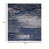 SAFAVIEH Area Rug 8x10 - Adirondack Collection - Large - Grey & Blue, Modern Abstract Design, Non-Shedding & Easy Cleaning, Ideal for Living Room, Bedroom, Office, Dining Space (ADR112H) view 2