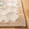 SAFAVIEH Kilim Collection Accent Rug - 3' x 5', Blue & Ivory, Handmade Flat Weave Jute, Ideal for High Traffic Areas in Entryway, Living Room, Bedroom (KLM756M) view 3