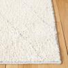 Martha Stewart x SAFAVIEH Shag Rug Collection - 4' x 6', Light Grey, & White, Non-Shedding & Easy Cleaning, Ultra Plush Thick Pile, Ideal for Living Room, Foyer, Bedroom, Accent Space (MSR0727F) view 4